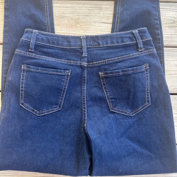 No Boundaries Blue Skinny Jeans High-Waisted - Picture 6 of 9